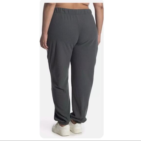 NWT Z By Zella Attitude Fleece Plus size 3x Joggers Sweatpants in olive green - Picture 2 of 8